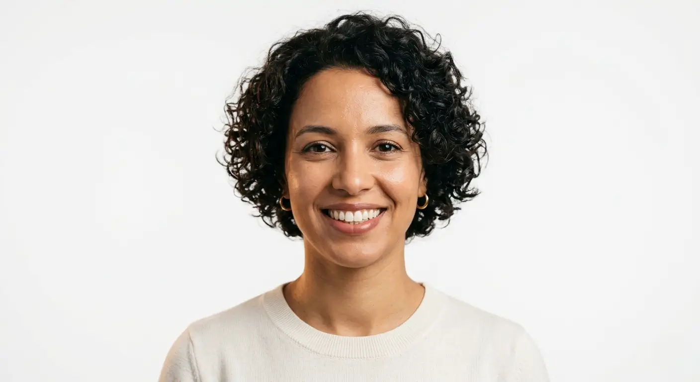 Patiente souriante au Dr Salghi Mohammed, Casablanca